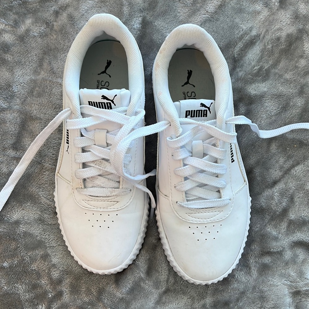 Puma white sneakers